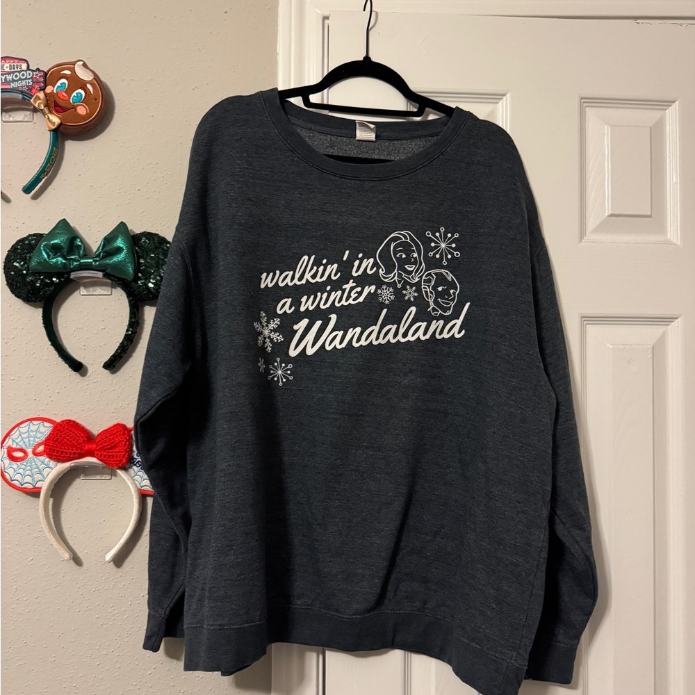 Wandavision themed Christmas Sweatshirt